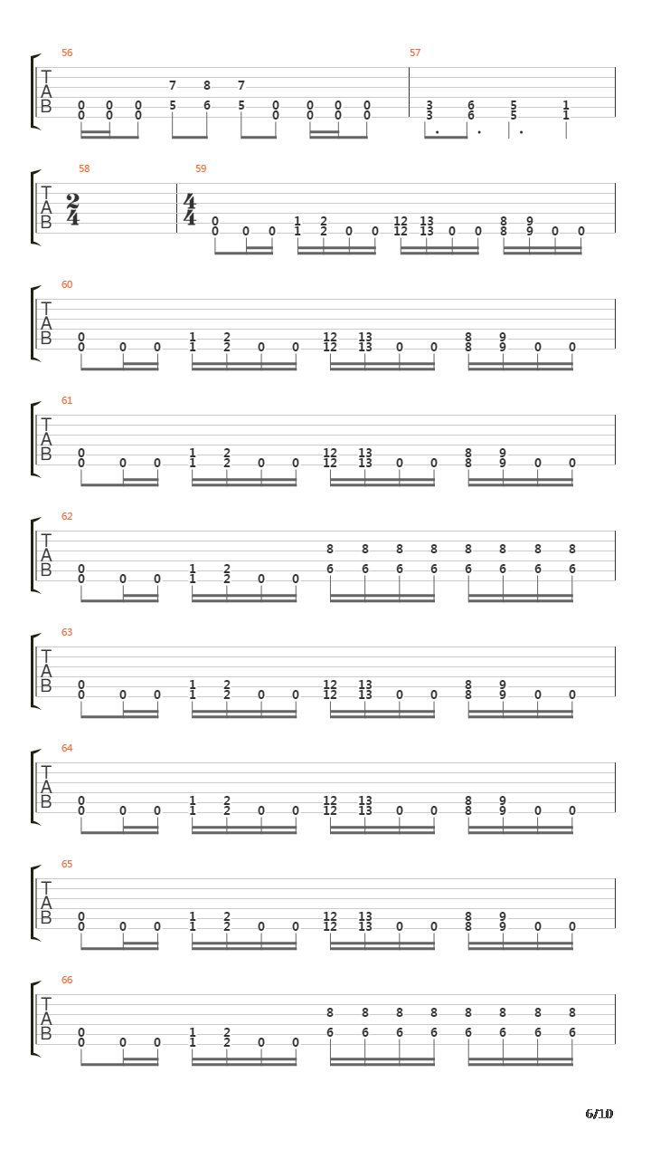 7 Steps吉他谱