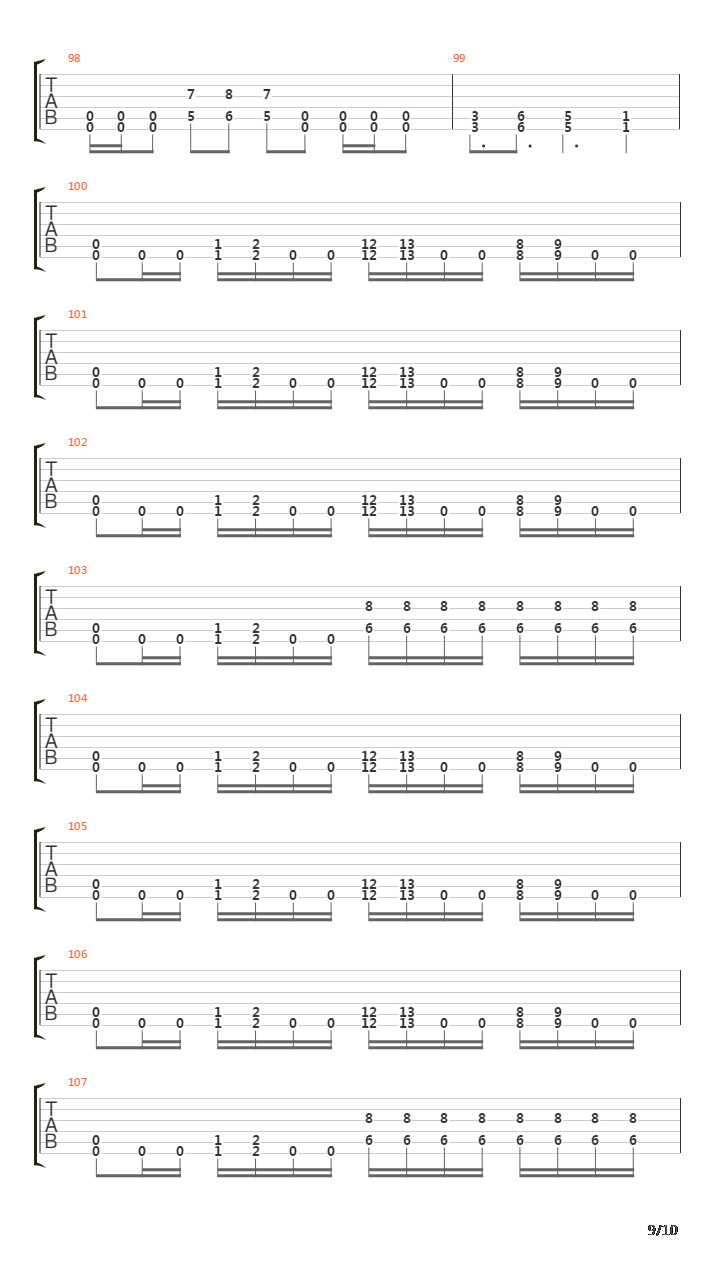 7 Steps吉他谱