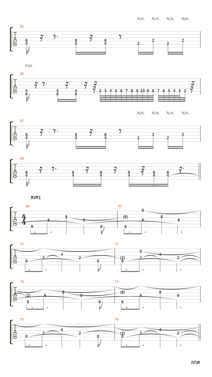 Molochniy Kokteil吉他谱