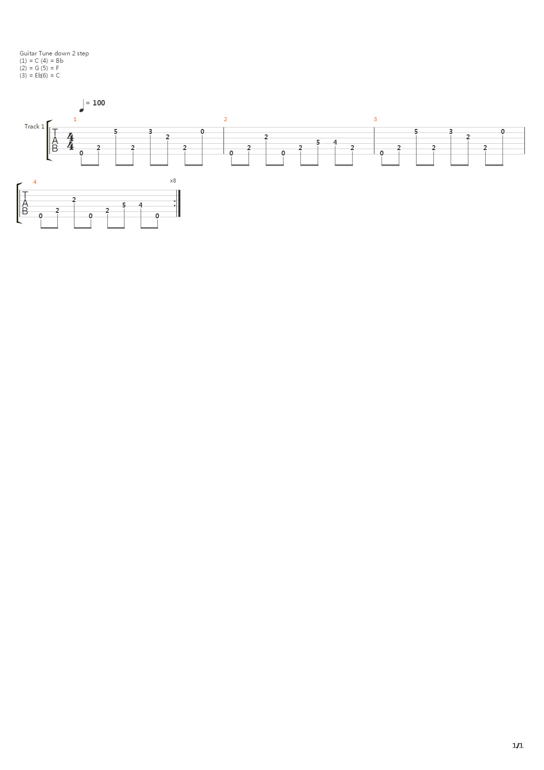 Pomnish吉他谱