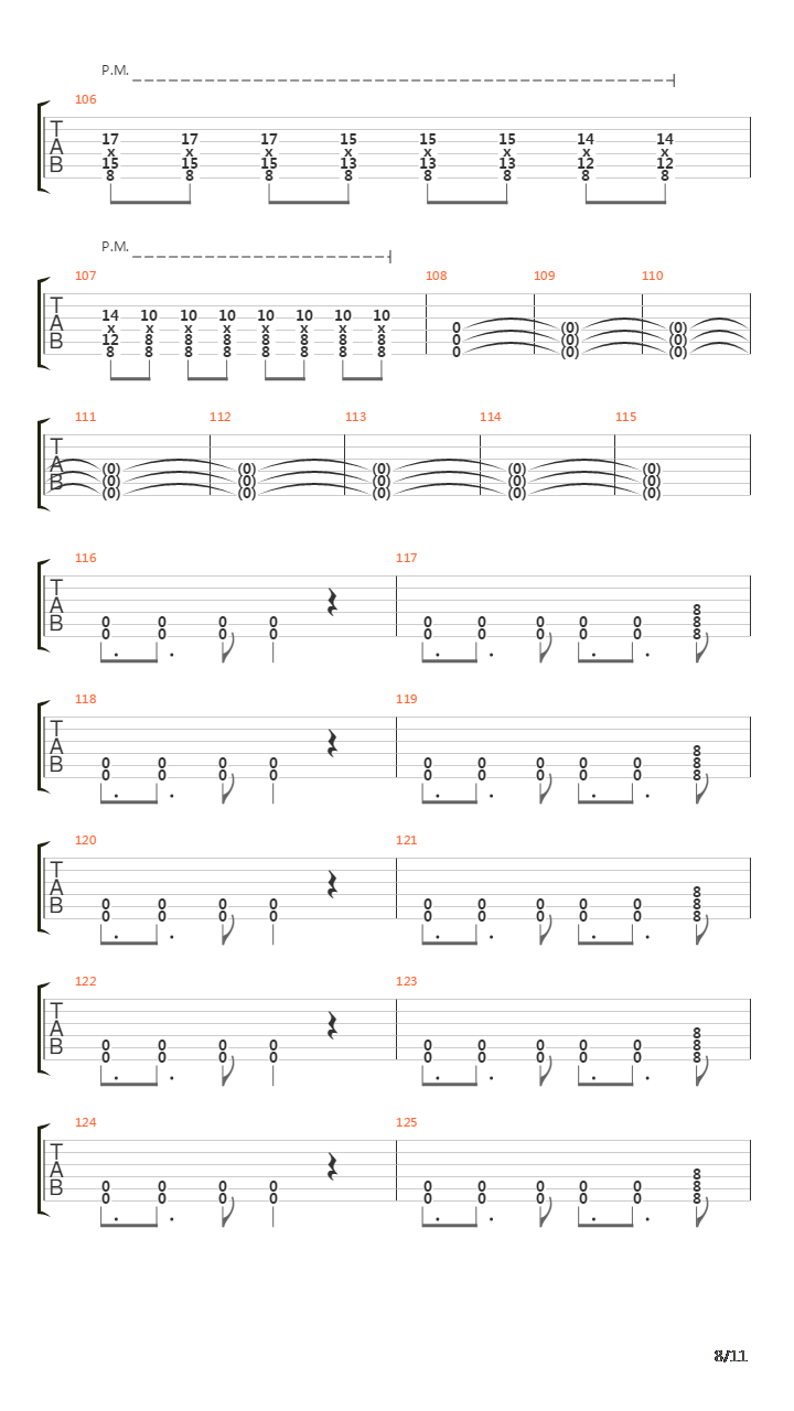 Post Scriptum吉他谱