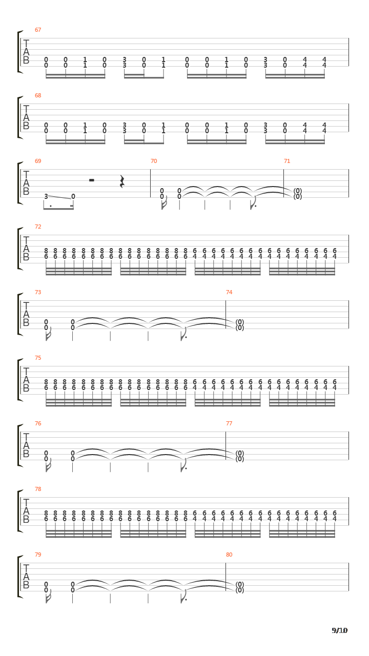 Vechno Pryach4etsya Sudba吉他谱