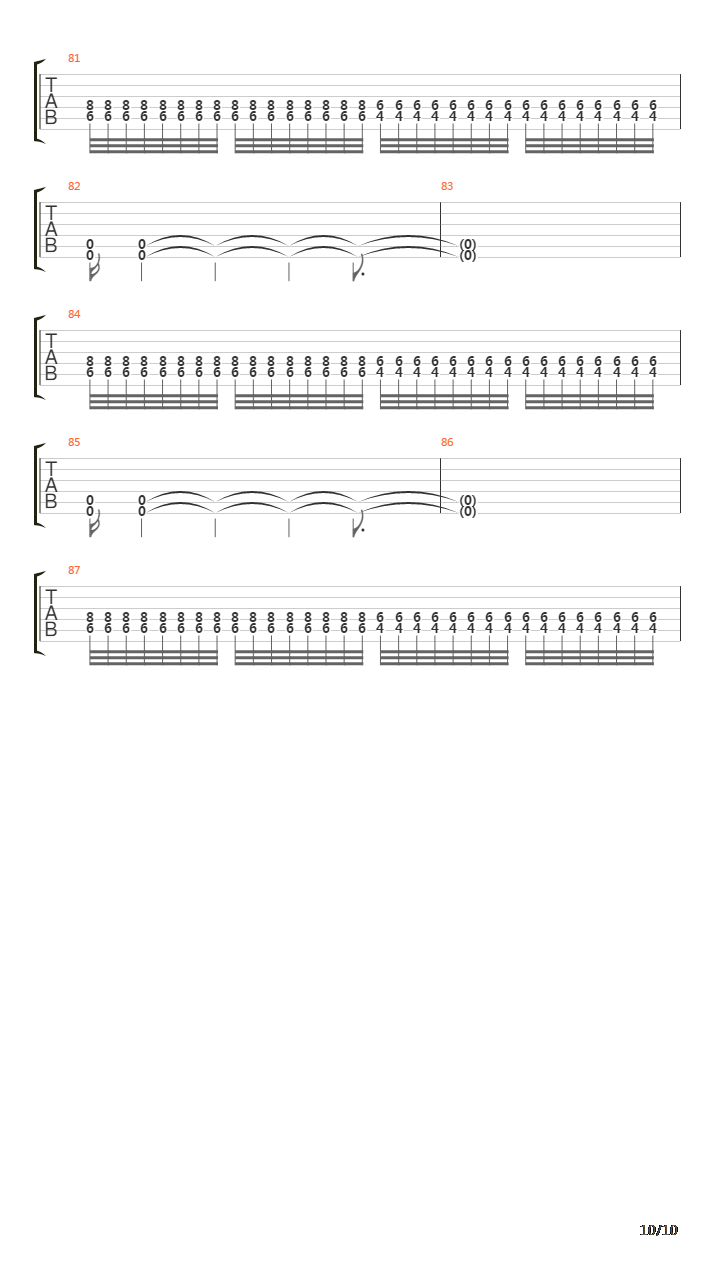 Vechno Pryach4etsya Sudba吉他谱