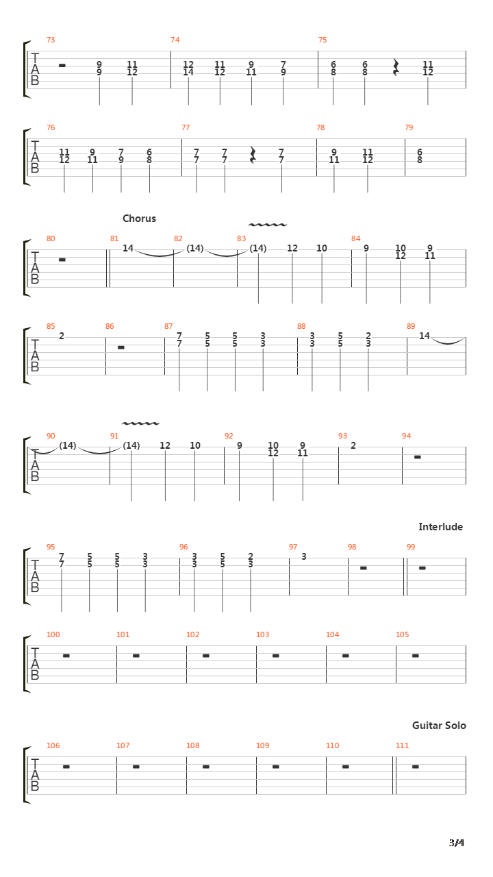 River Of Tuoni吉他谱