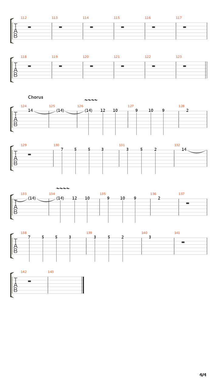 River Of Tuoni吉他谱