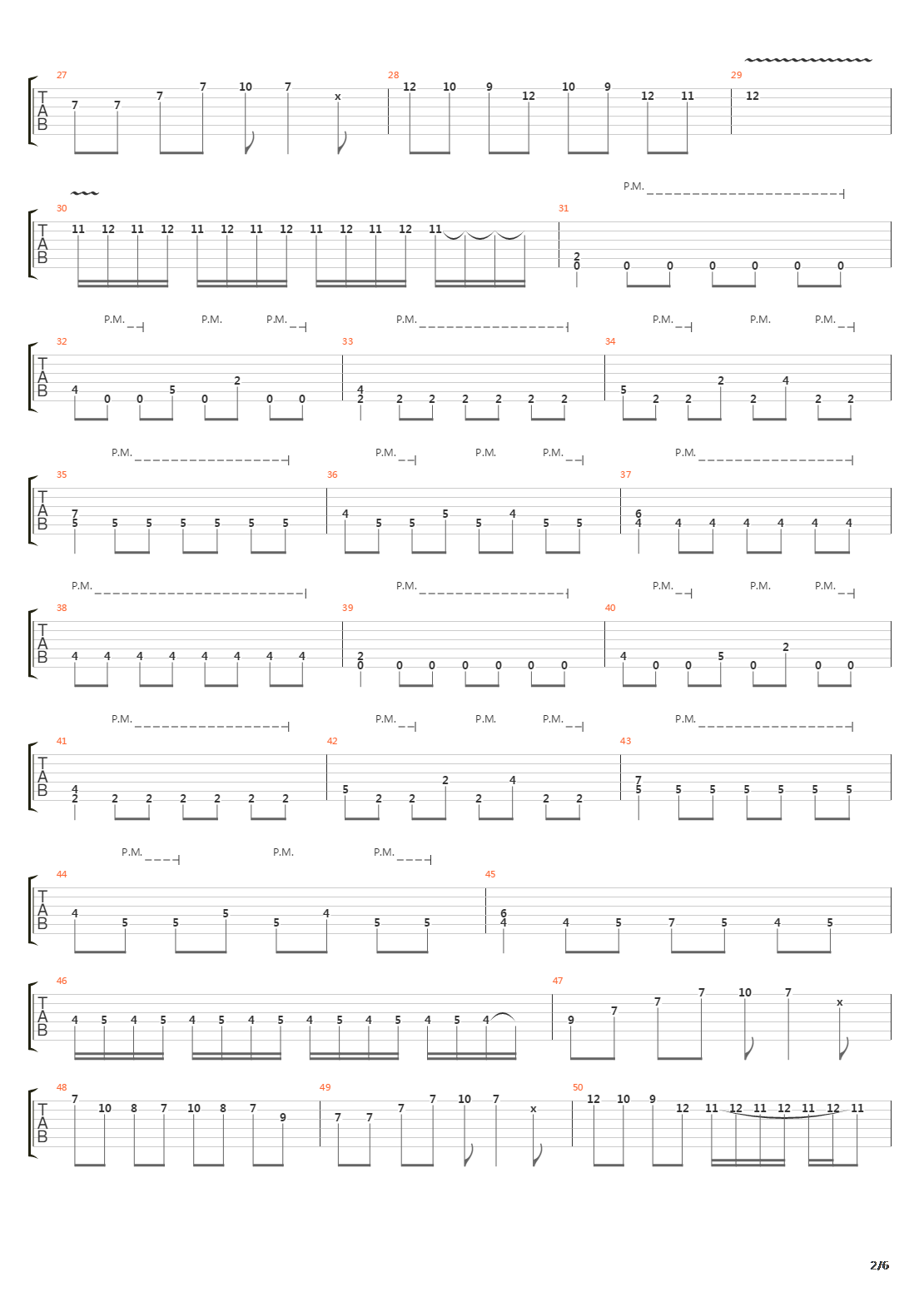 River Of Tuoni吉他谱