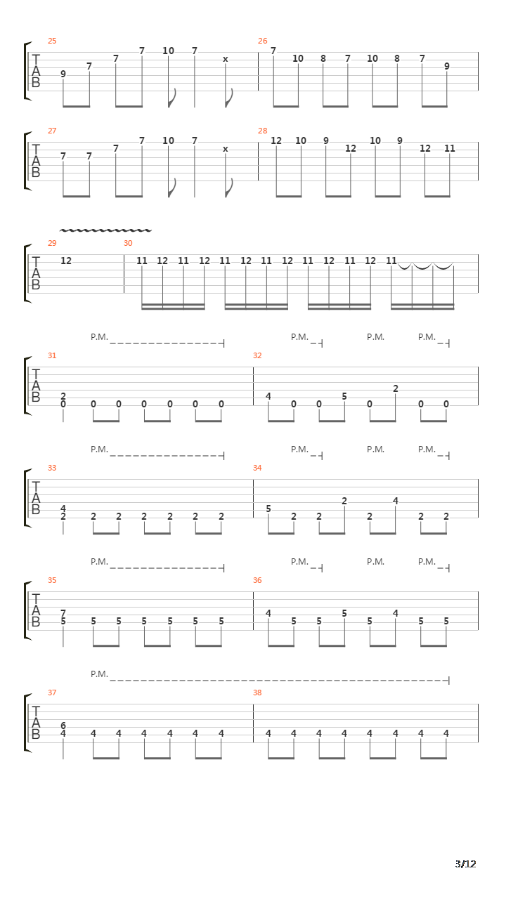 River Of Tuoni吉他谱