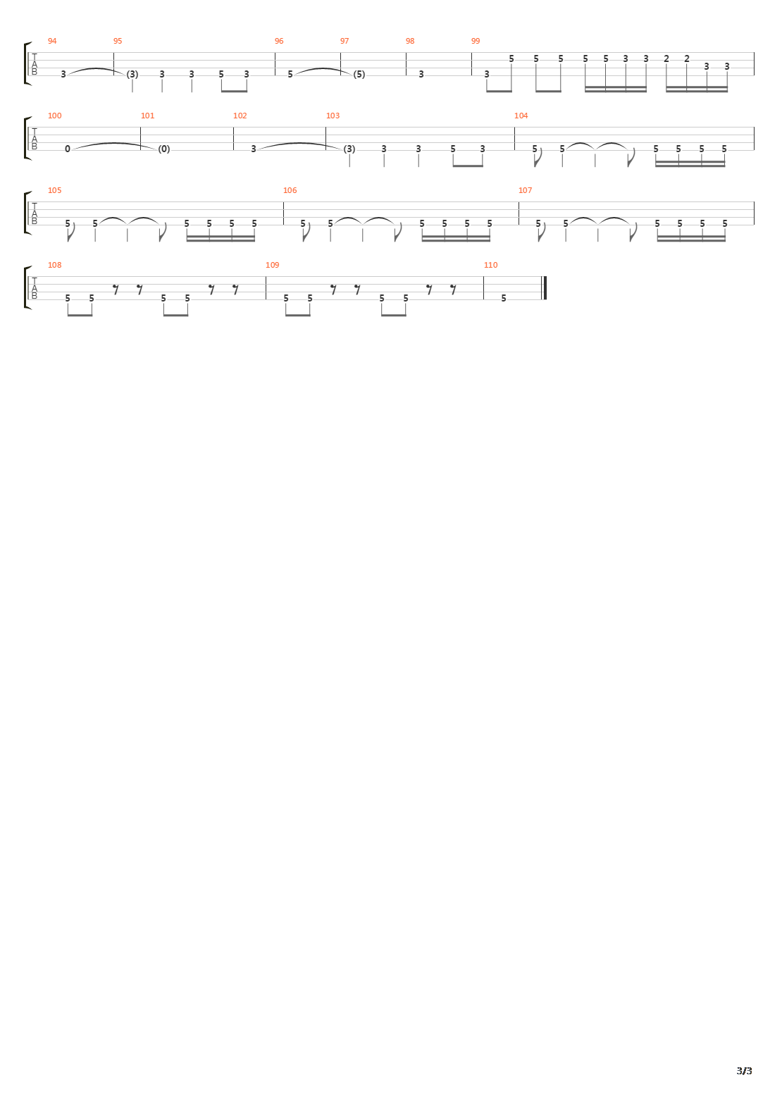 Chain Reaction吉他谱