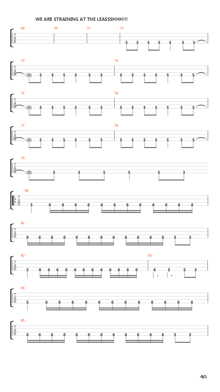 Chain Reaction吉他谱