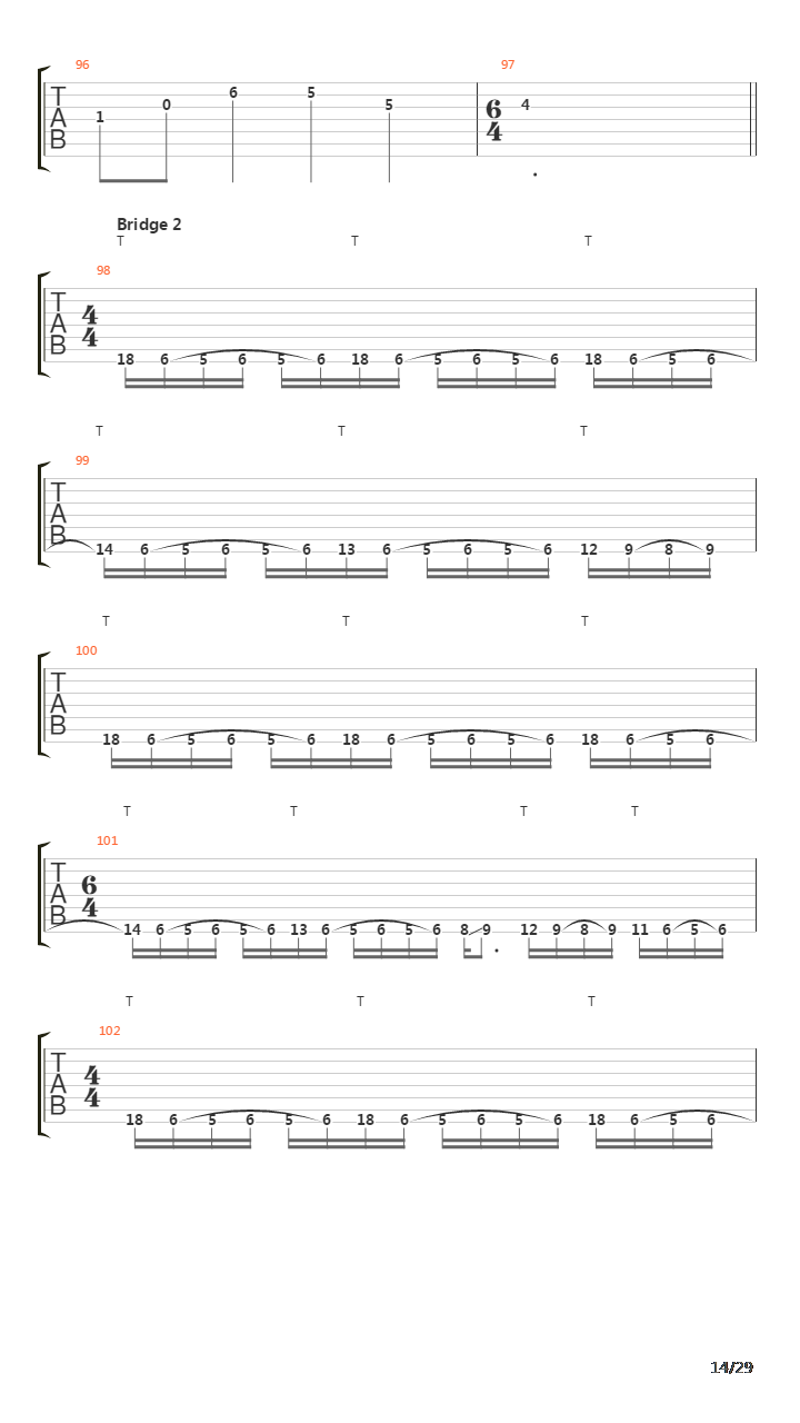 Atrocity Evolution吉他谱