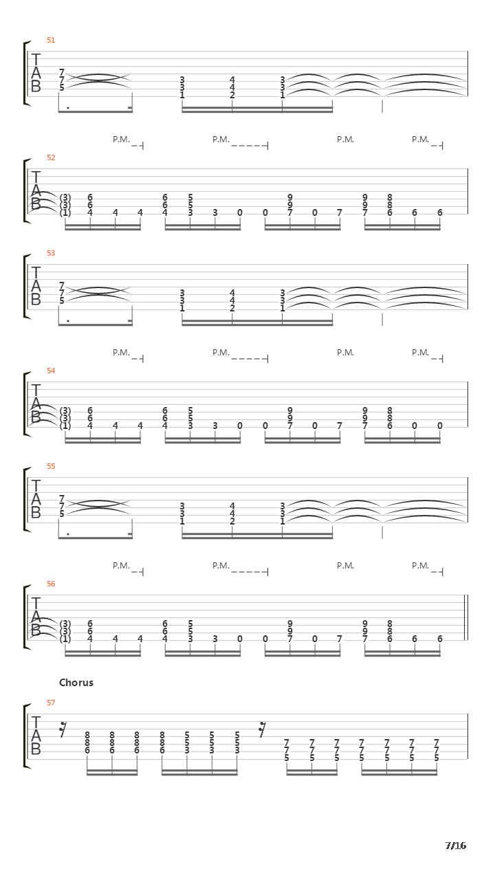 Denial 101吉他谱