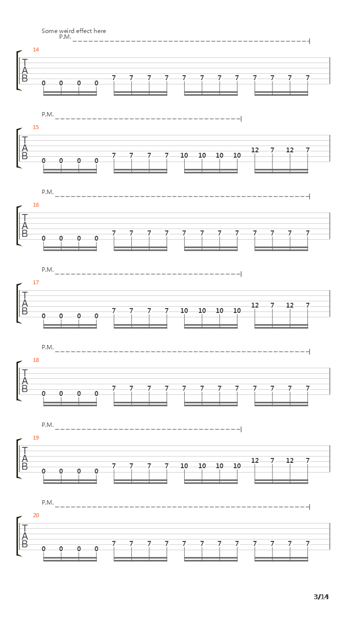 Distract吉他谱