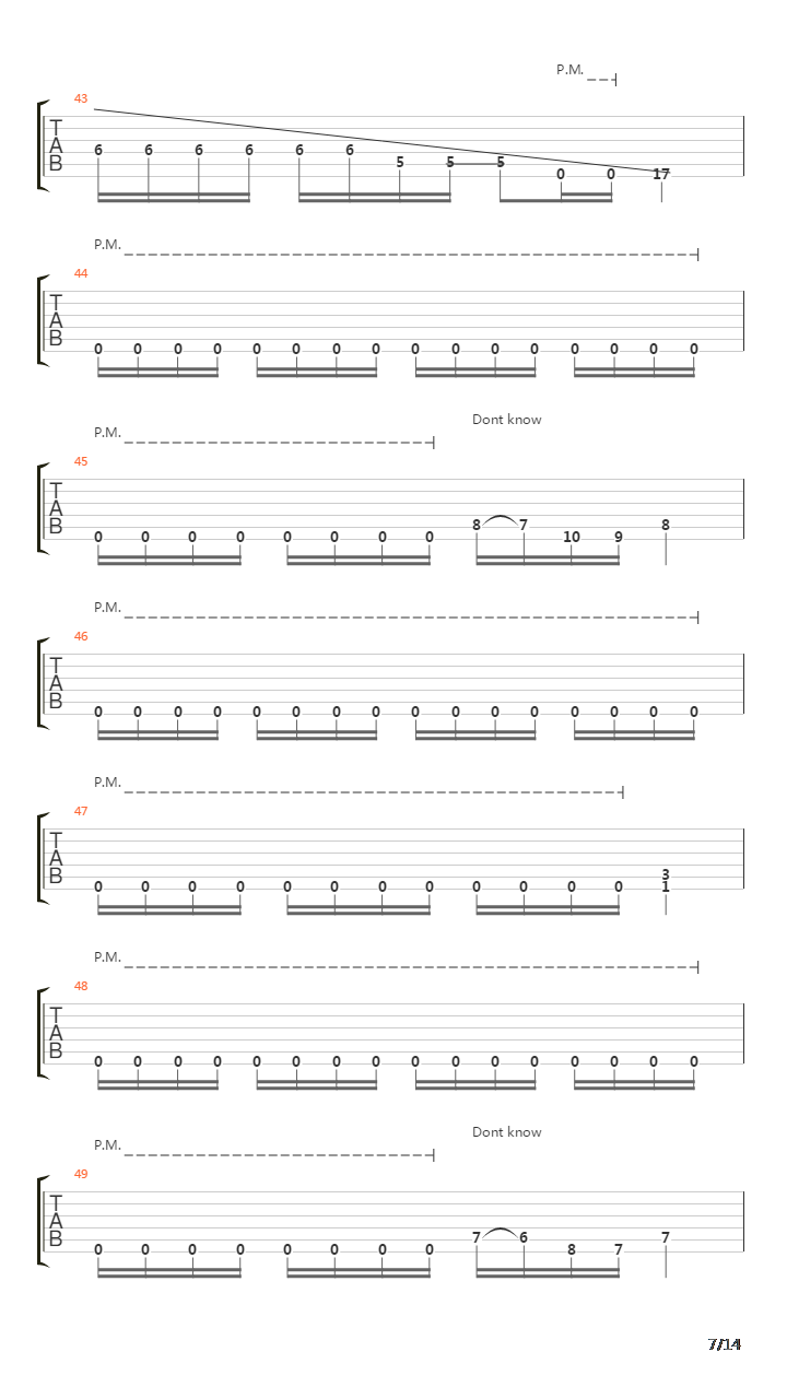 Distract吉他谱
