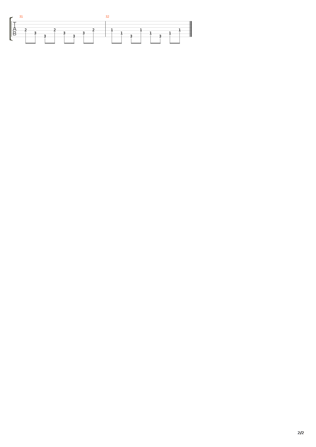 Metamorphosis吉他谱