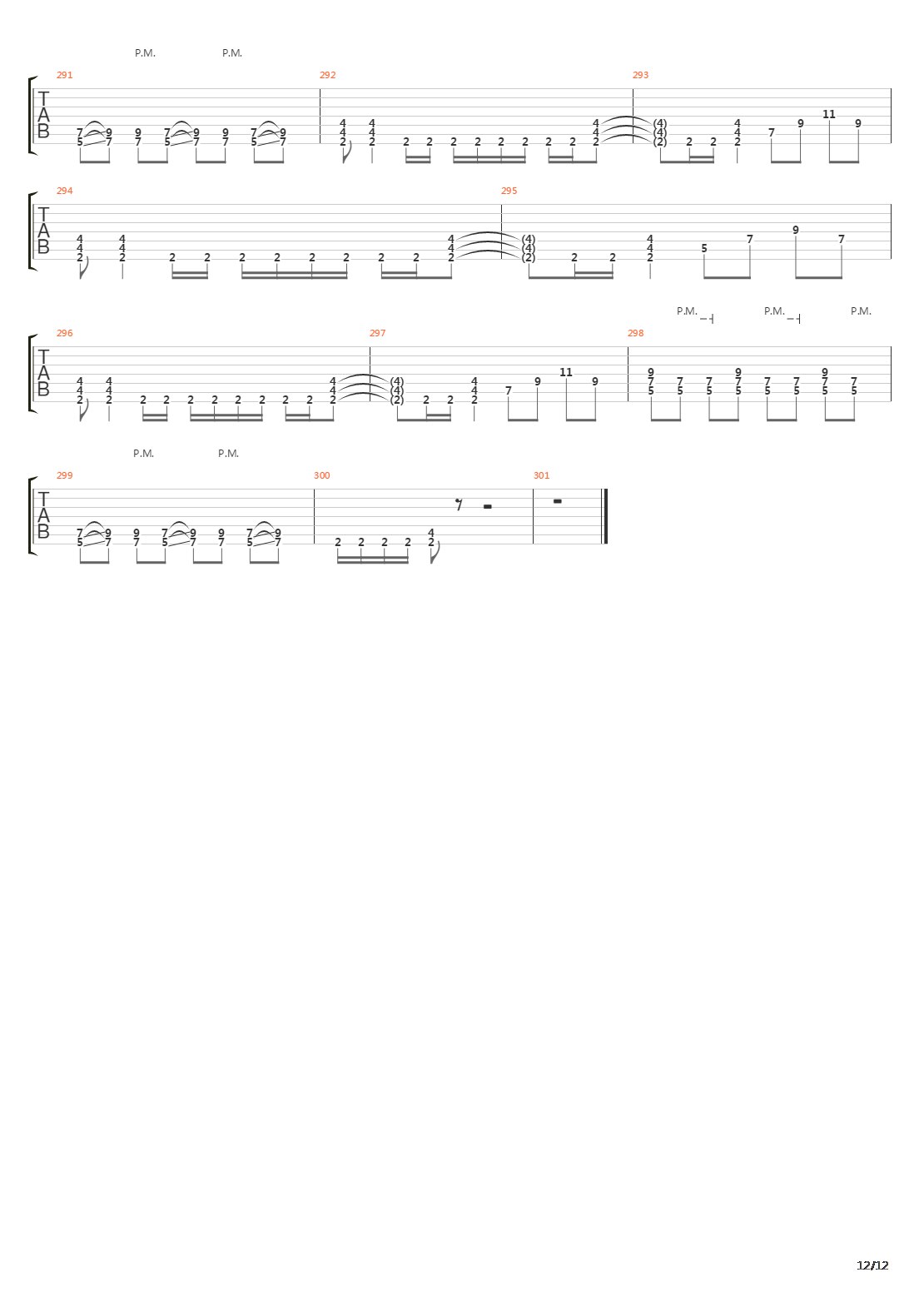 Showdown吉他谱