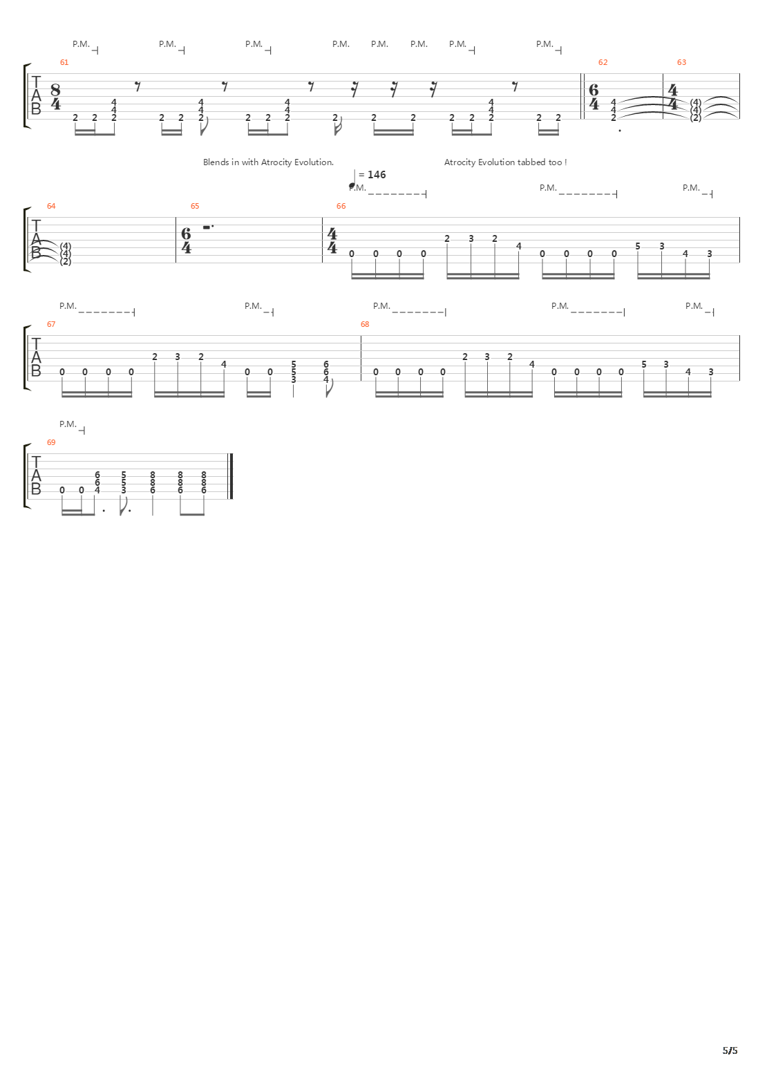 Verge吉他谱