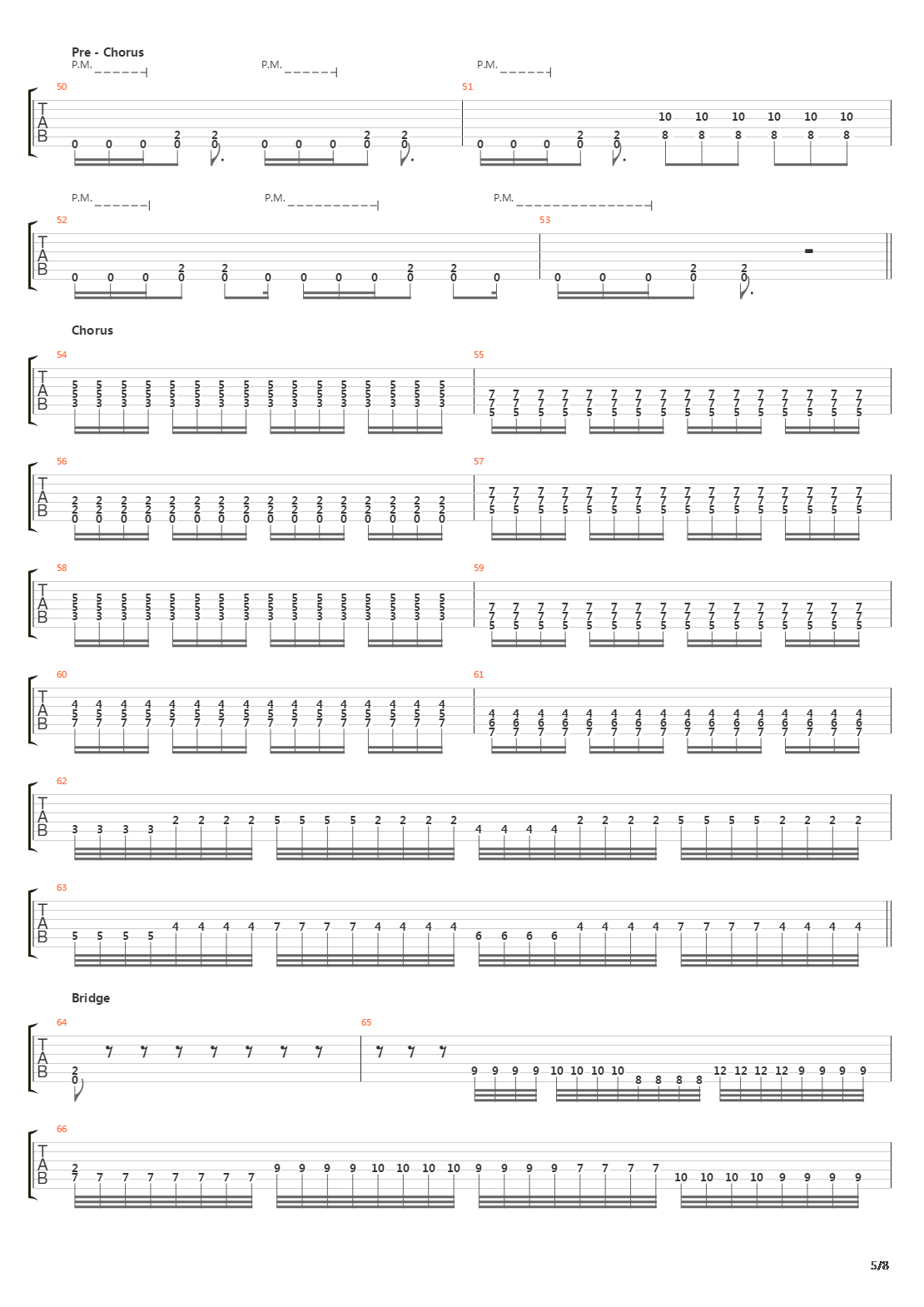Forging Towards The Sunset吉他谱