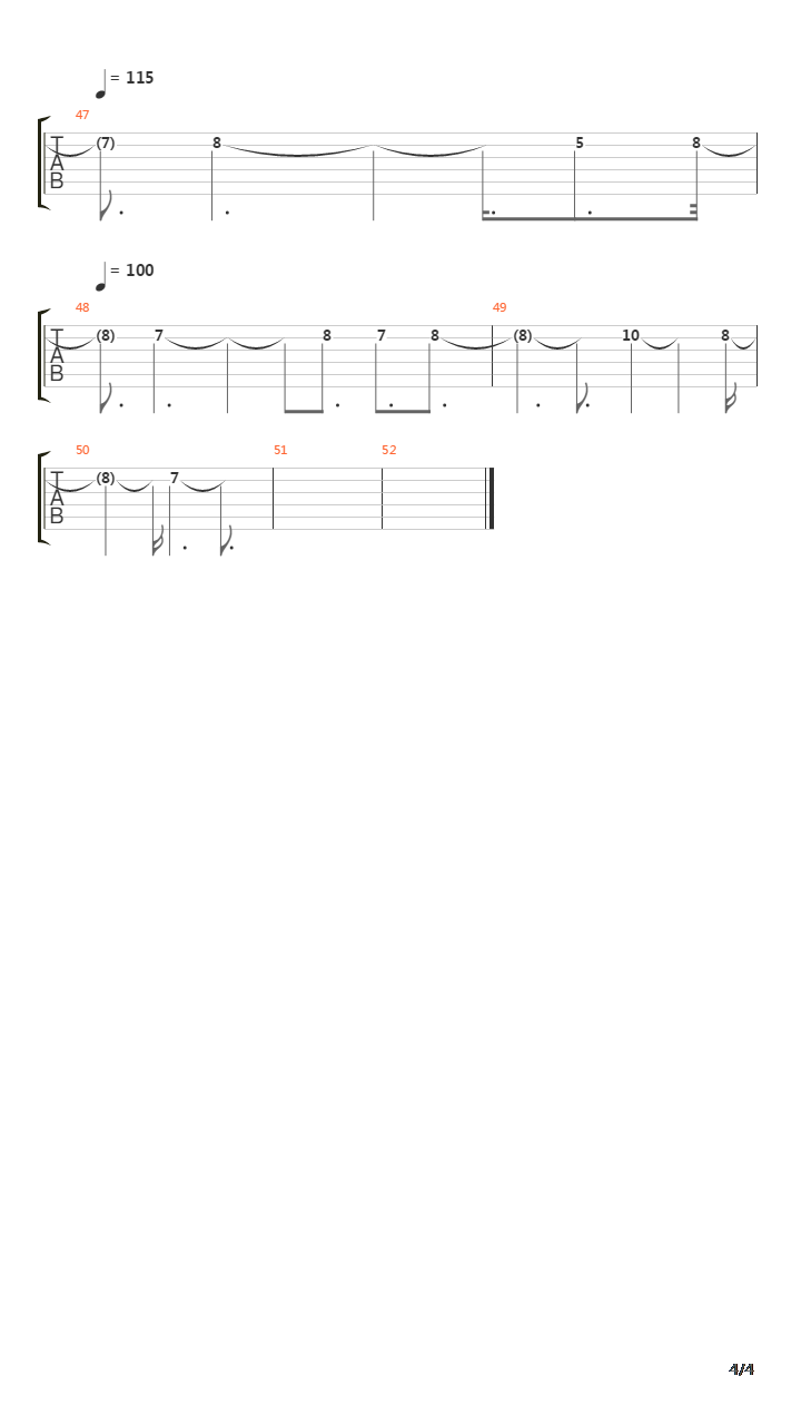 Bruja吉他谱