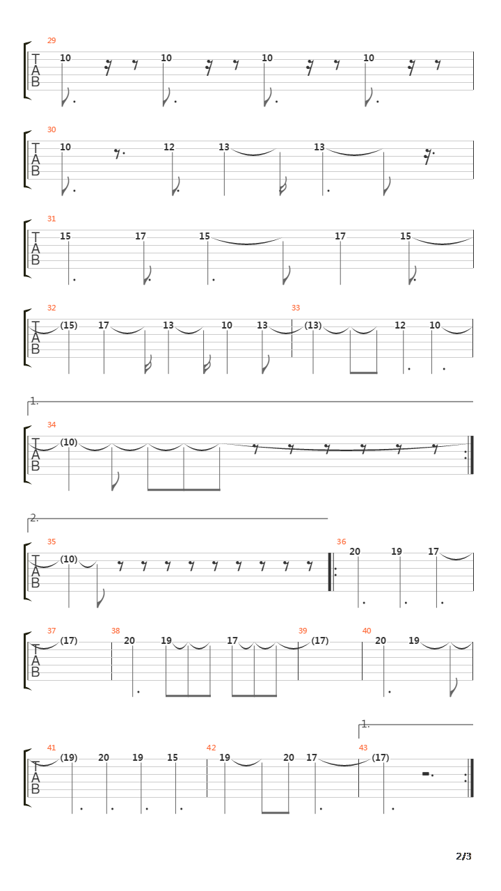 Caen Las Hojas吉他谱