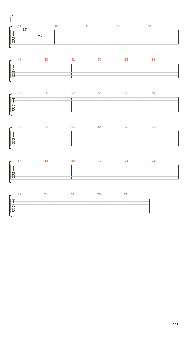 Caen Las Hojas吉他谱