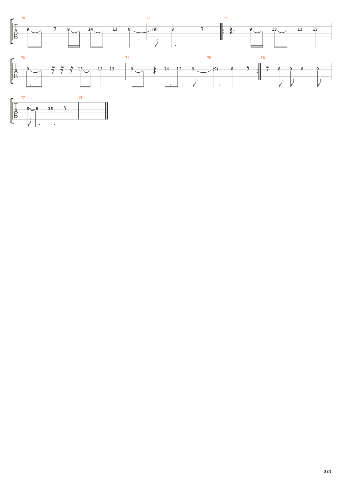 Desesperanza吉他谱