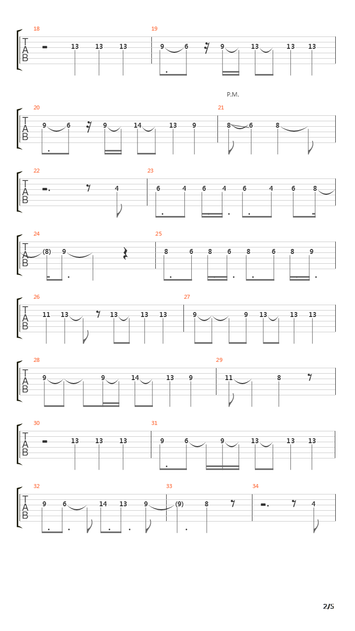 Desesperanza吉他谱