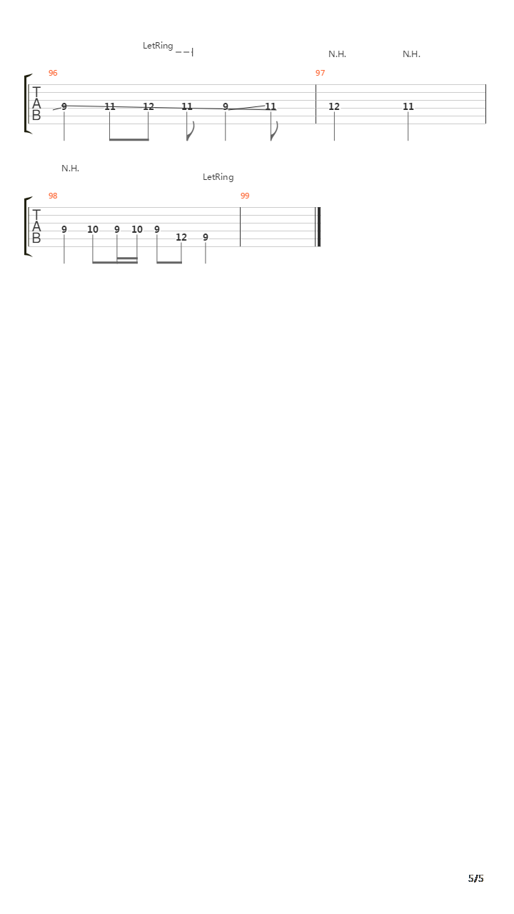 Plegarias吉他谱