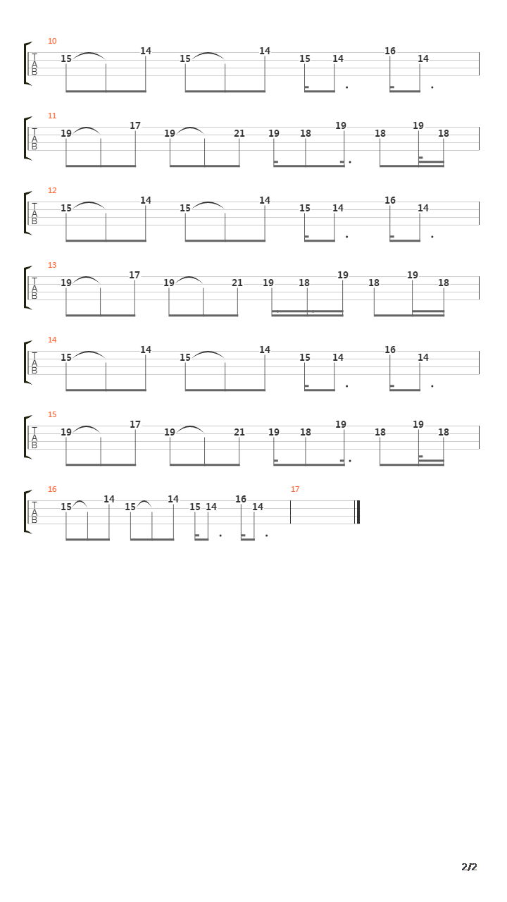 Velo Negro吉他谱