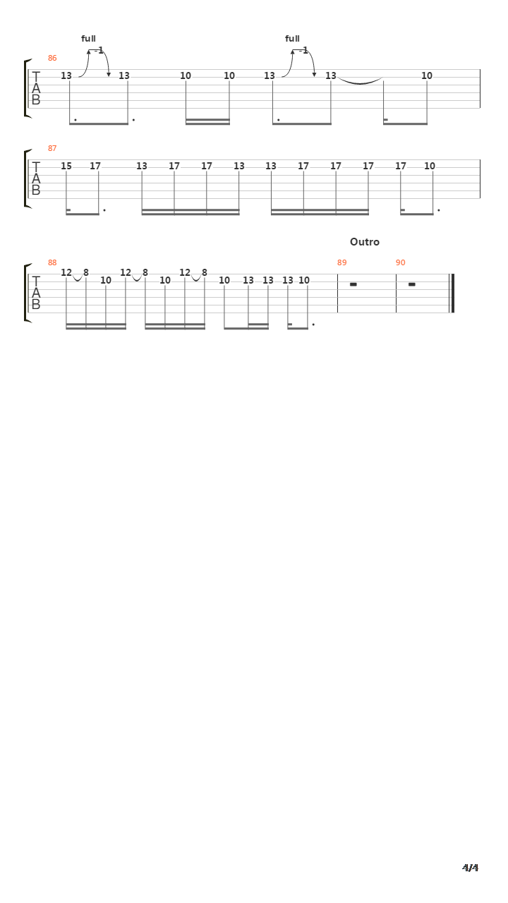Collide吉他谱