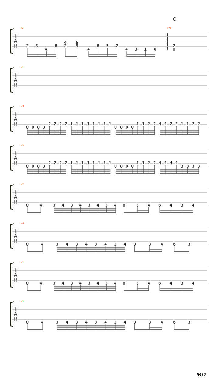 A Problem Yet To Be Solved吉他谱