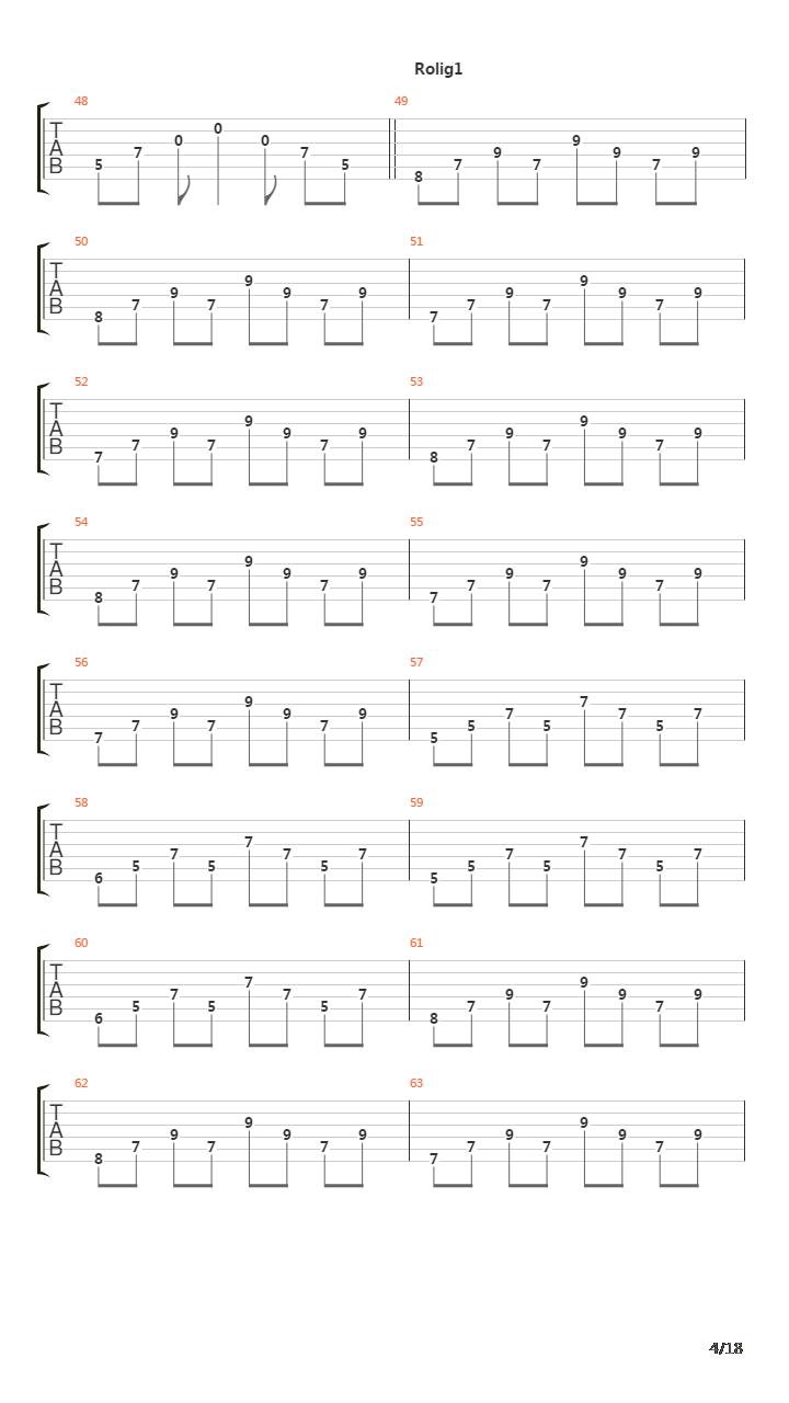 Perhaps In Death吉他谱
