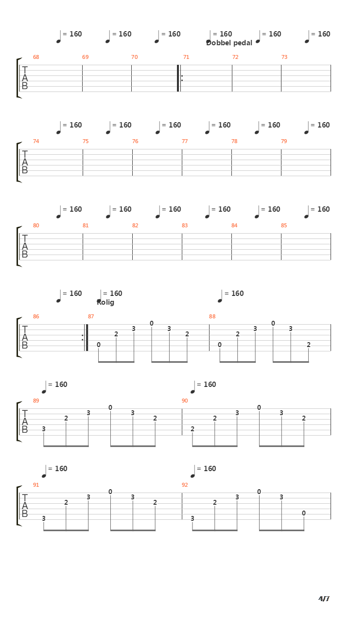 Still吉他谱