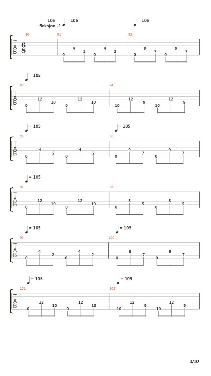 Wordless History吉他谱