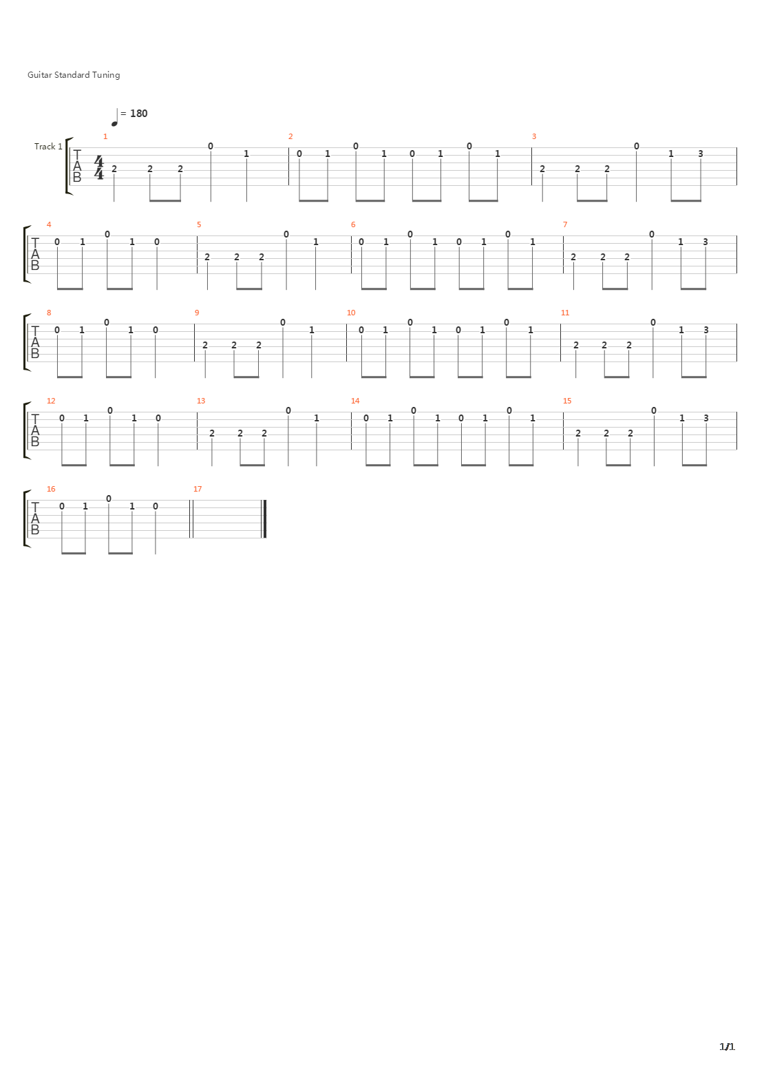 Aris吉他谱