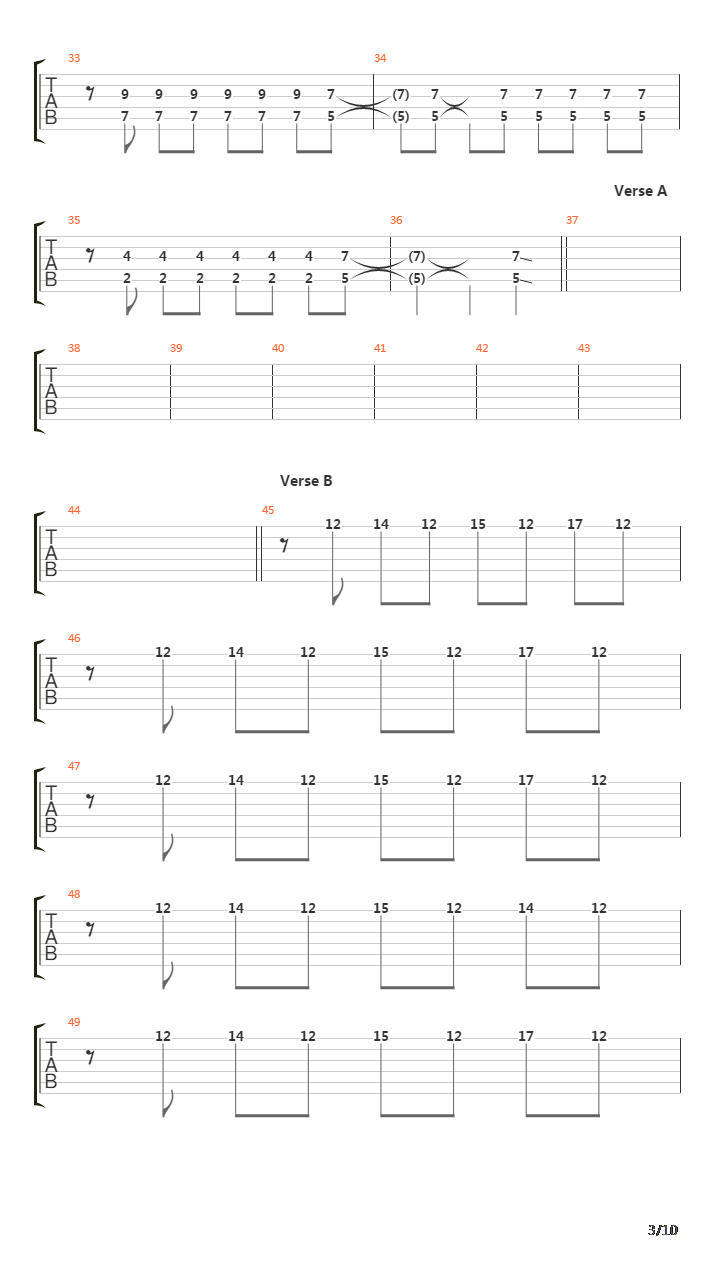 Kings吉他谱