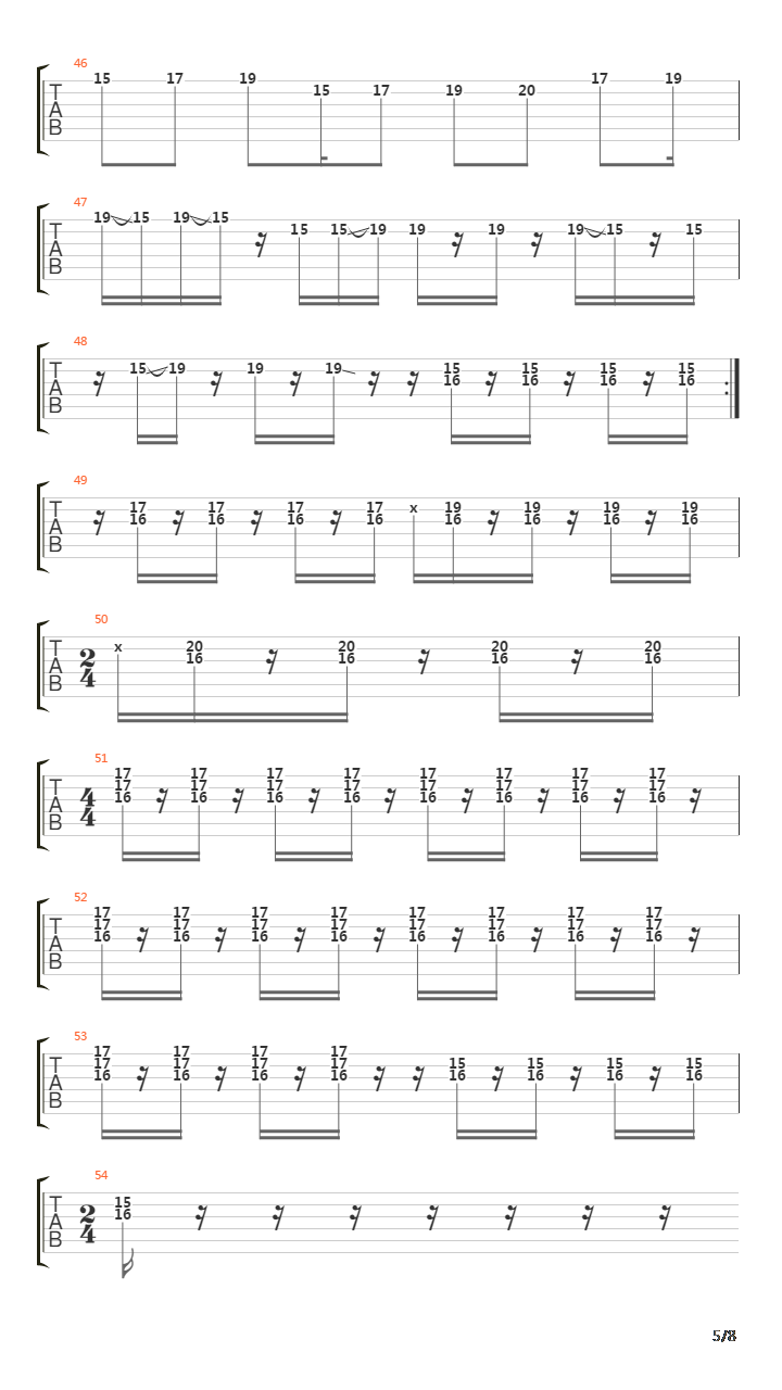 Set Guitars To Kill吉他谱