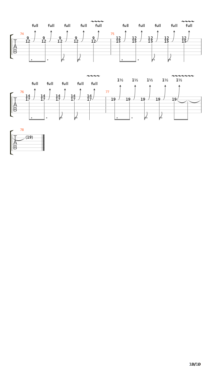 3 Keajaiban吉他谱