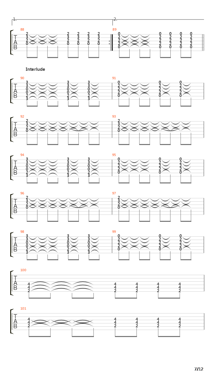 Maafkan吉他谱