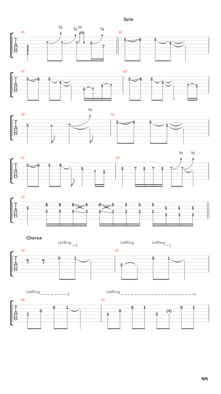 Main Hati吉他谱