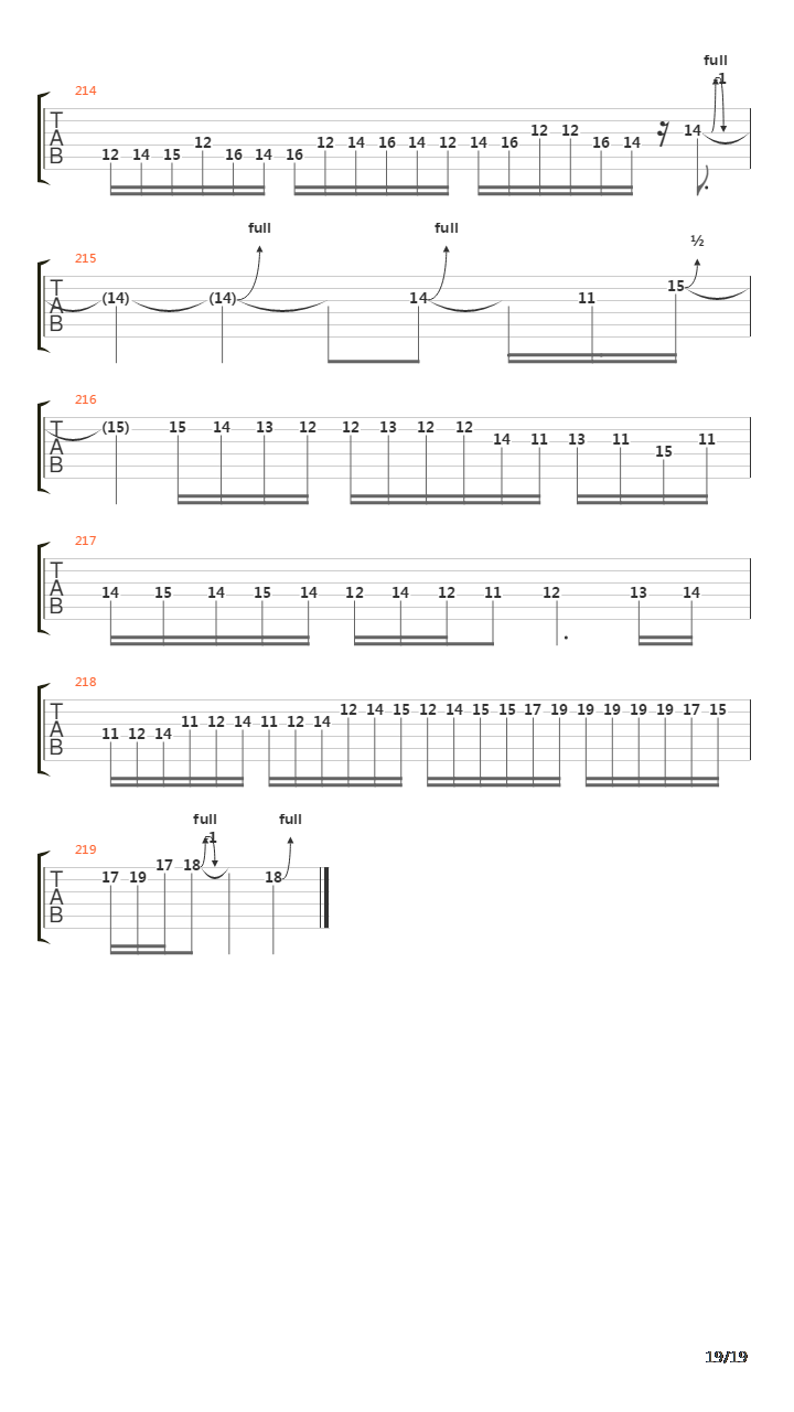 Archangel吉他谱