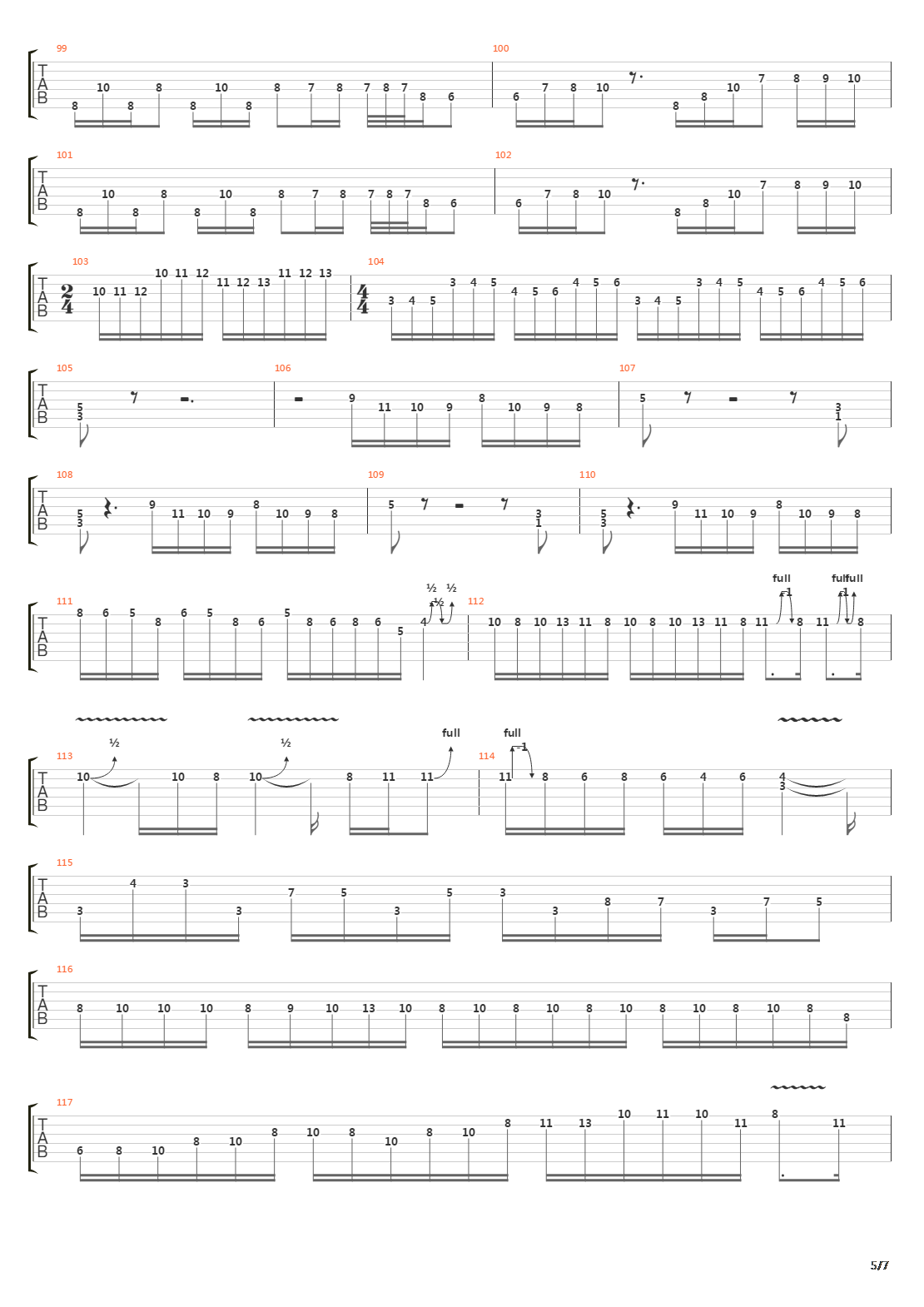 Chameleon Carnival吉他谱