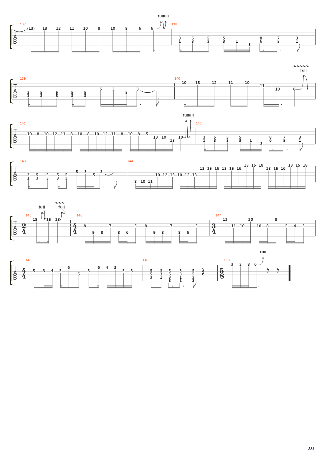 Chameleon Carnival吉他谱