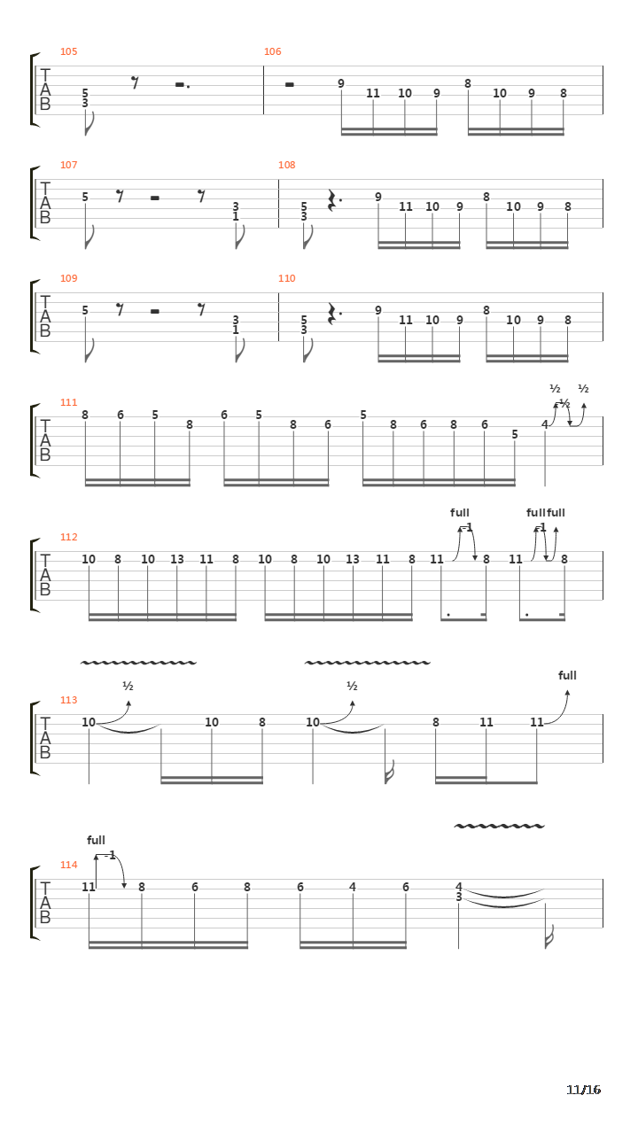 Chameleon Carnival吉他谱