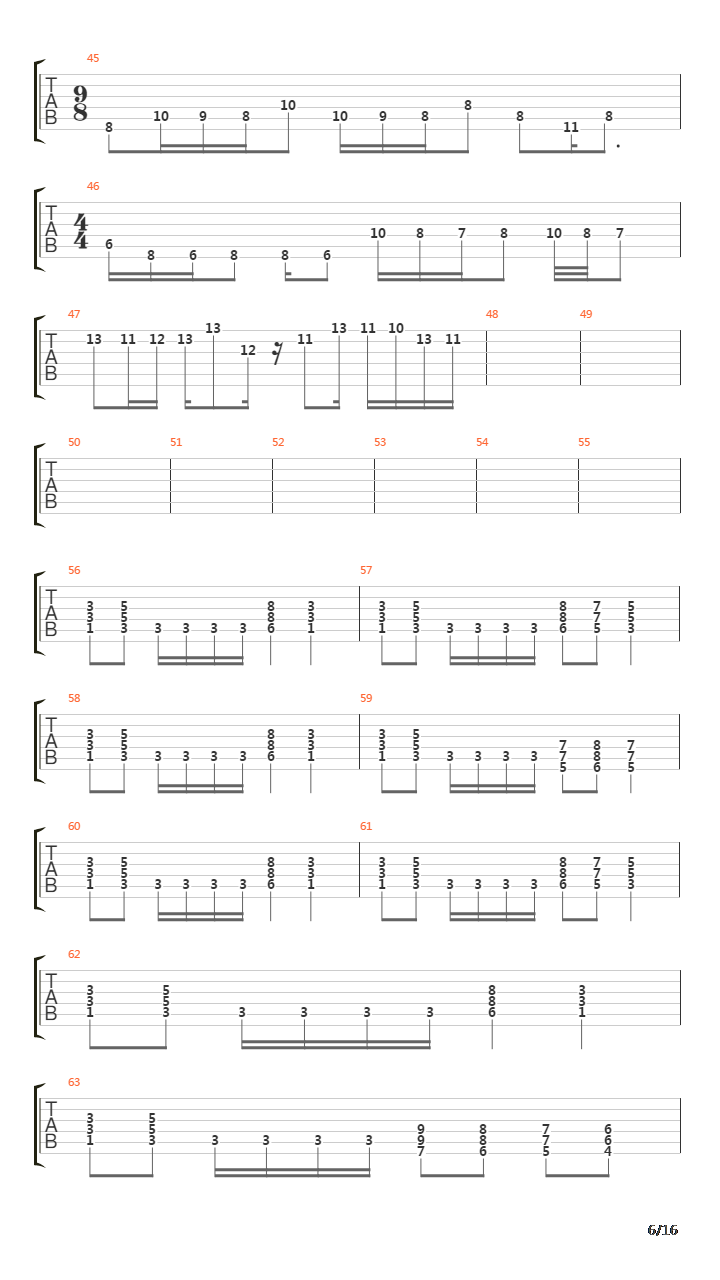 Chameleon Carnival吉他谱