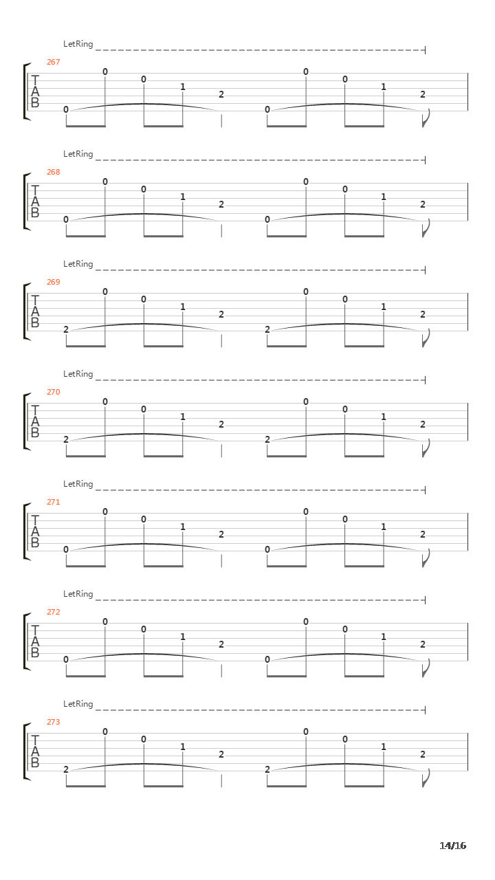 Extension Of The Wish吉他谱