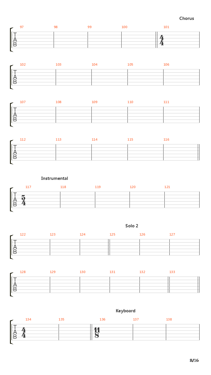 Extension Of The Wish吉他谱