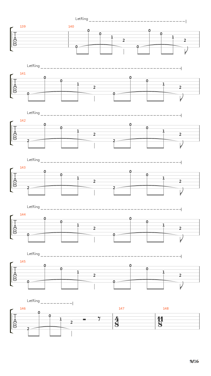 Extension Of The Wish吉他谱