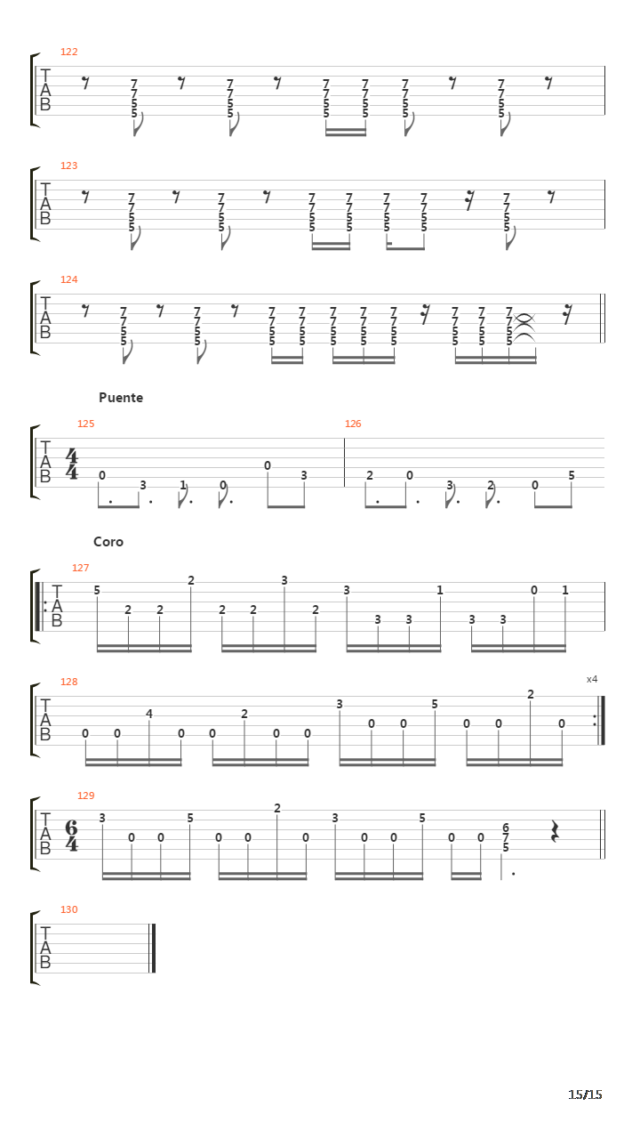 The Words Unspoken吉他谱