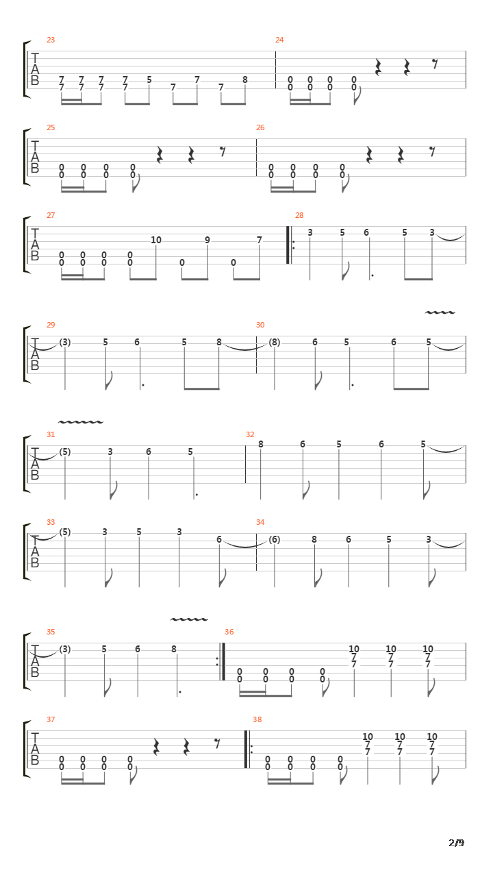 Recuerdo吉他谱