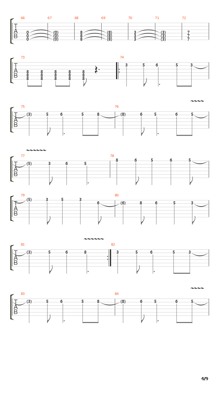 Recuerdo吉他谱